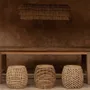 Stools - The Dannih Stool - Natural - BAZAR BIZAR LIVING