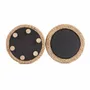 Ottomans - The Circle Storage Ottoman - Natural - BAZAR BIZAR LIVING