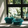 Candlesticks and candle holders - The Oh My Gee Candle Holder - Aqua - M - BAZAR BIZAR LIVING