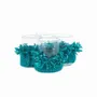 Candlesticks and candle holders - The Oh My Gee Candle Holder - Aqua - M - BAZAR BIZAR LIVING