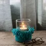 Candlesticks and candle holders - The Oh My Gee Candle Holder - Aqua - L - BAZAR BIZAR LIVING