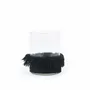 Bougeoirs et photophores  - Bougeoir Oh My Gee, velours noir, L - BAZAR BIZAR LIVING