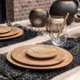 Bougeoirs et photophores  - La Boule Percée - Noir Or - L - BAZAR BIZAR LIVING