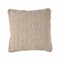Cushions - The Linen Damier Cushion Cover - Natural - BAZAR BIZAR LIVING