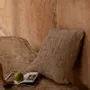 Cushions - The Linen Damier Cushion Cover - Natural - BAZAR BIZAR LIVING