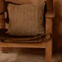 Cushions - The Linen Damier Cushion Cover - Natural - BAZAR BIZAR LIVING