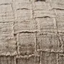 Cushions - The Linen Damier Cushion Cover - Natural - BAZAR BIZAR LIVING