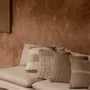 Cushions - The Linen Threads Cushion Cover - White Natural - BAZAR BIZAR LIVING