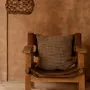 Coussins - La Housse de Coussin Linen Grain - Noir Naturel - BAZAR BIZAR LIVING