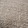 Coussins - La Housse de Coussin Linen Grain - Noir Naturel - BAZAR BIZAR LIVING