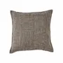 Coussins - La Housse de Coussin Bloc Party - Noir Naturel - 50x50 - BAZAR BIZAR LIVING