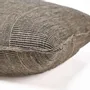 Coussins - La Housse de Coussin Bloc Party - Noir Naturel - 50x50 - BAZAR BIZAR LIVING