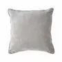 Cushions - The Velvet Crush Cushion Cover - Grey - 50x50 - BAZAR BIZAR LIVING