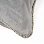 Cushions - The Velvet Crush Cushion Cover - Grey - 50x50 - BAZAR BIZAR LIVING