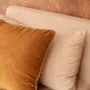 Cushions - The Velvet Crush Cushion Cover - Mustard - 50x50 - BAZAR BIZAR LIVING
