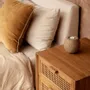 Cushions - The Velvet Crush Cushion Cover - Mustard - 50x50 - BAZAR BIZAR LIVING