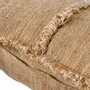 Cushions - The Sahara Fringe Cushion Cover - Natural Brown - 50x50 - BAZAR BIZAR LIVING