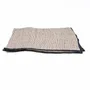 Napkins - The Code Linen Napkin - Natural Black - 45x45 - BAZAR BIZAR LIVING