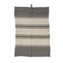 Dish towels - The Linen Dash Kitchen Towel - Natural Black - 50x70 - BAZAR BIZAR LIVING