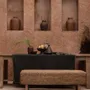 Table cloths - The Tuscany Tablecloth - Black Natural - 150x250 - BAZAR BIZAR LIVING