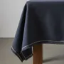 Table cloths - The Tuscany Tablecloth - Black Natural - 150x300 - BAZAR BIZAR LIVING