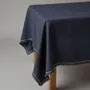 Table cloths - The Tuscany Tablecloth - Black Natural - 150x300 - BAZAR BIZAR LIVING