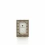 Frames - The Diamond Cut Frame - White Brown - 5x7 - BAZAR BIZAR LIVING