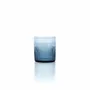 Glass - The Azure Rippled Low Tumbler - Blue - BAZAR BIZAR LIVING