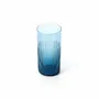 Verres - Le Verre Haut Azure Rippled - Bleu - BAZAR BIZAR LIVING