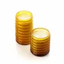 Candlesticks and candle holders - The Golden Hive Candle Jar - Honey - Tall - BAZAR BIZAR LIVING