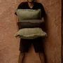 Coussins - La Housse de Coussin Smoky Vibe - Gris - BAZAR BIZAR LIVING