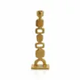 Bougeoirs et photophores  - Le Bougeoir Totemo - Or - M - BAZAR BIZAR LIVING