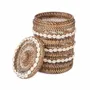Storage boxes - The Shell Storage Bin - Natural Brown - BAZAR BIZAR LIVING