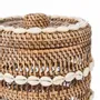 Storage boxes - The Shell Storage Bin - Natural Brown - BAZAR BIZAR LIVING