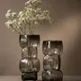 Vases - Le Vase Cubes – Gris Foncé – L - BAZAR BIZAR LIVING