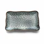 Assiettes au quotidien - L’Assiette Rectangulaire Lotus Ice - Gris Brun - L - BAZAR BIZAR LIVING