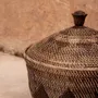 Laundry baskets - The Storage Crown Basket - Natural Brown - BAZAR BIZAR LIVING