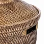 Laundry baskets - The Storage Crown Basket - Natural Brown - BAZAR BIZAR LIVING
