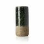 Vases - The Moss Cylinder Vase - Concrete Green - L - BAZAR BIZAR LIVING