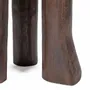 Other tables - The Java Tripod Side Table - Dark Walnut - BAZAR BIZAR LIVING