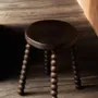 Tabourets - Le Tabouret Dango - Noyer Foncé - BAZAR BIZAR LIVING