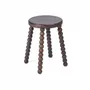 Tabourets - Le Tabouret Dango - Noyer Foncé - BAZAR BIZAR LIVING