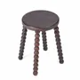 Tabourets - Le Tabouret Dango - Noyer Foncé - BAZAR BIZAR LIVING
