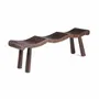 Benches - The Lombok Wave Bench - Dark Walnut - M - BAZAR BIZAR LIVING