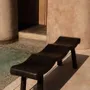 Benches - The Lombok Wave Bench - Dark Walnut - M - BAZAR BIZAR LIVING