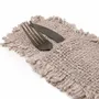 Linge de table textile - Le Porte-Couverts Oh My Gee - Gris Perle - BAZAR BIZAR LIVING