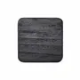 Placemats - The Material Coaster - Medium Rustic Black - BAZAR BIZAR LIVING