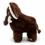 Soft toy - Mammouth Daddy-Baby Plush The Ptipotos - LES DEGLINGOS