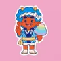 Papeterie - Sticker vinyle "Berry - Cotton candy" - YEAAAH! STUDIO