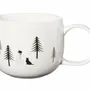 Objets de décoration - Mugs JOY Snow Tracks - ASA SELECTION